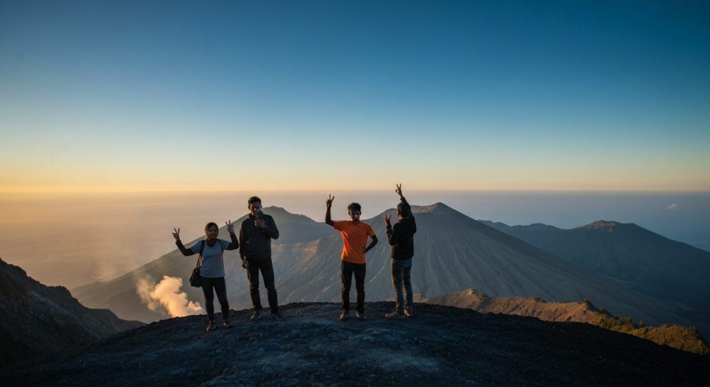 ijen tour group size private vs shared — Photorealistic editorial travel photograph relevant to: An independent, honesty