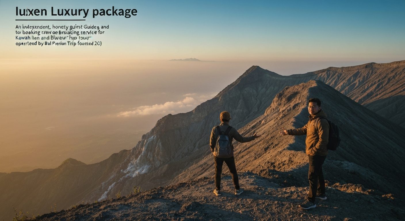 Luxury Ijen Tour Package — Private Premium Blue Fire Experience